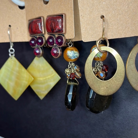 Earth Toned Earring Bundle - Picture 1 of 9